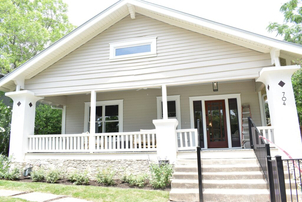 Home Exterior Construction Work